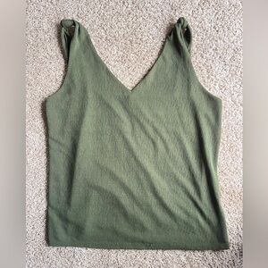 Ann Taylor- Women’s Green Tank Top XL